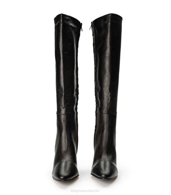kniehohe Stiefel| de Tony Bianco Frauen Bellez-Kalbsstiefel schwarzes Venedig 4624446
